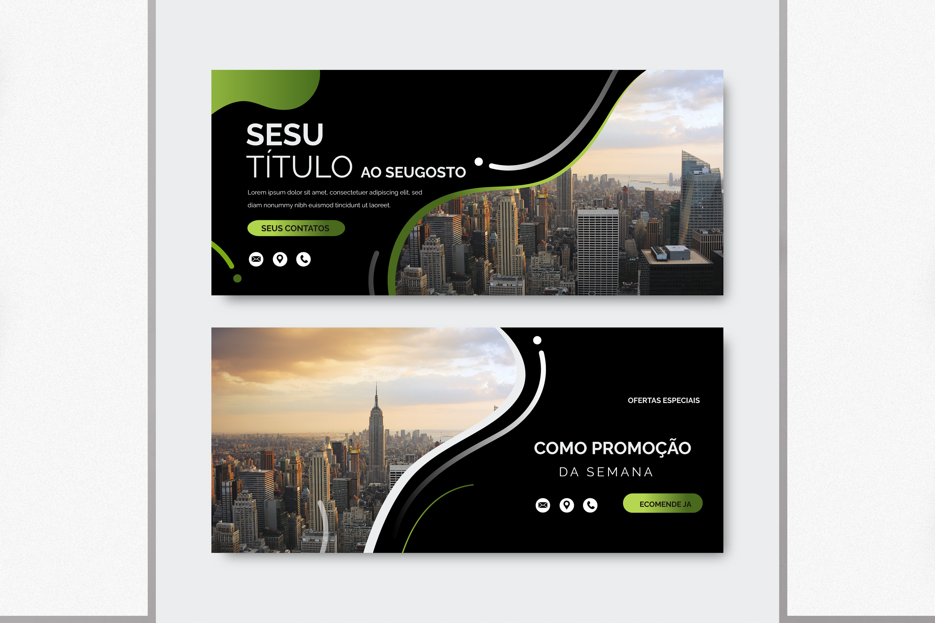 Banner Publicitário no Formato .ai